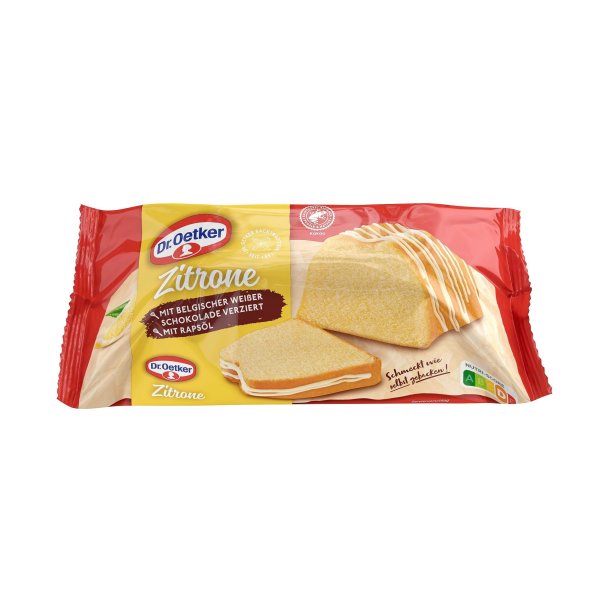 Dr. Oetker Zitronenkuchen fertig gebacken