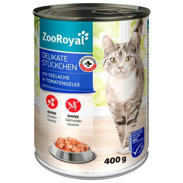 ZooRoyal Deli Stück MSC Seelachs