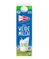 Hansano Frische Weidemilch 3,9% 1l